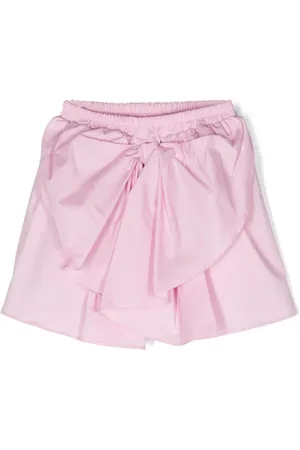 MISS GRANT Bow-detail flared skirt