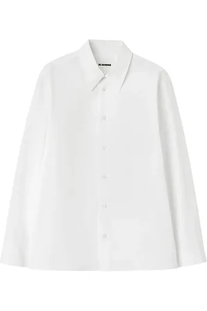 Jil Sander Long-sleeved cotton shirt
