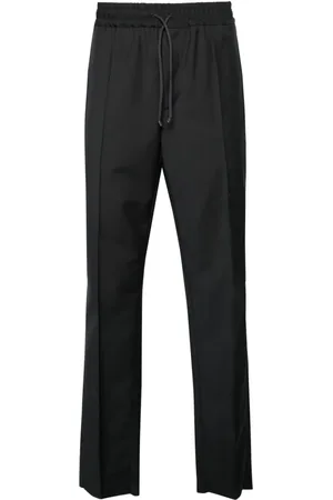 VALENTINO GARAVANI Drawstring wool-blend trousers