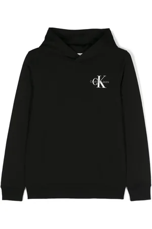 Calvin Klein Logo-print cotton hoodie