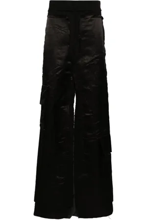MLGA Deconstructed cotton cargo trousers