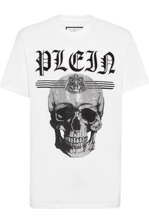 Philipp Plein Skull crystal-embellished T-shirt