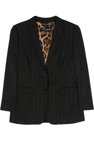 Dolce & Gabbana 1990s single-breasted striped blazer