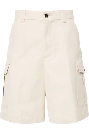 Loro Piana Bizen canvas cargo shorts