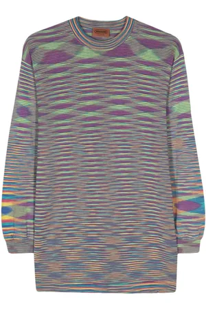 Missoni 1990s striped wool-blend jumper
