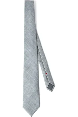 Brunello Cucinelli Textured-finish wool tie