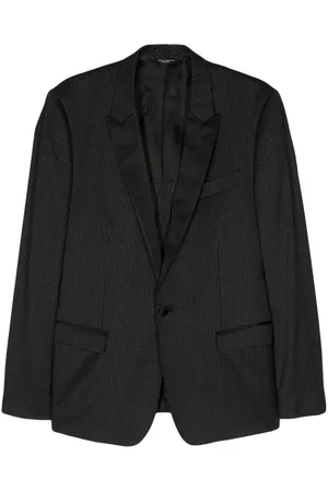 Dolce & Gabbana 2000s polka-dot-print blazer