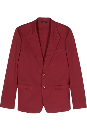 Dolce & Gabbana 2000s single-breasted twill blazer