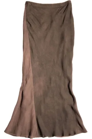 ZIGGY CHEN Fishtail-design maxi skirt