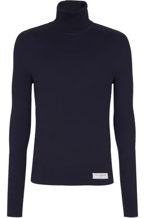 Balmain Logo-tag merino-wool jumper