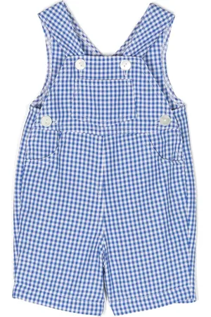 SIOLA Gingham poplin overall