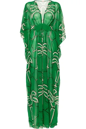 JOHANNA ORTIZ Secret Garden georgette maxi dress