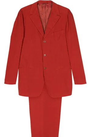 ROMEO GIGLI 1990s corduroy single-breasted suit