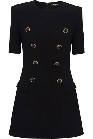 Balmain Tailored textured minidress