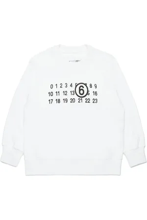 Maison Margiela Numbers-print cotton sweatshirt