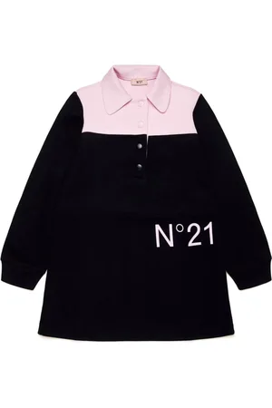 Nº21 Logo-print sweatshirt dress