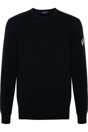 Paul & Shark Logo-patch knitted jumper