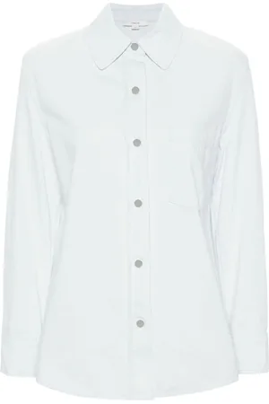 Vince Classic-collar denim shirt