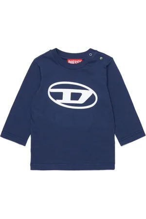 Diesel Oval D-print cotton T-shirt