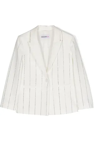 Patrizia Pepe Girl Crystal-embellished blazer