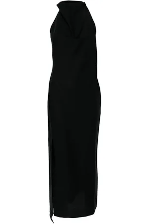 Rohe Halterneck virgin wool maxi dress