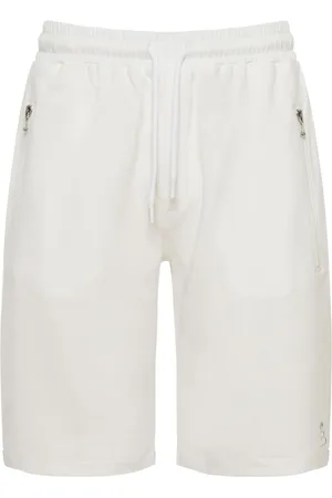 BARBA Logo-embroidered shorts