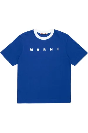 Marni Logo-print cotton T-shirt