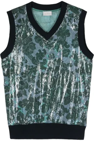 PIERRE-LOUIS MASCIA Sequin-embellished vest