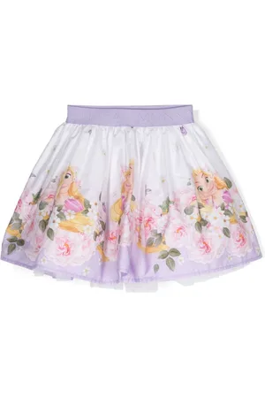 MONNALISA X Disney cotton skirt
