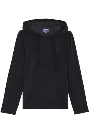 Vilebrequin Turtle-embroidered terry-cloth hoodie