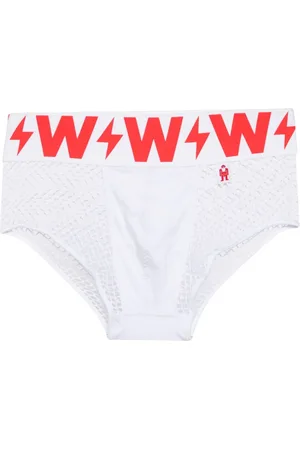 WALTER VAN BEIRENDONCK Logo-waistband boxer briefs