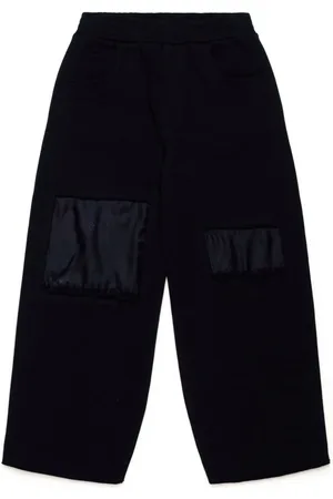 Maison Margiela Numbers-motif cotton trousers