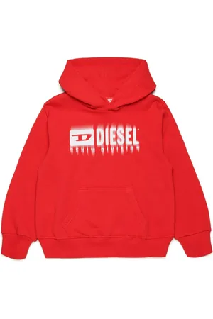 Diesel Logo-print cotton hoodie
