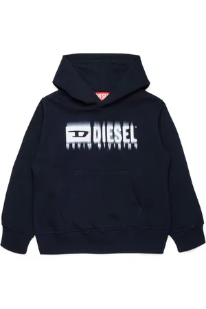 Diesel Logo-print cotton hoodie