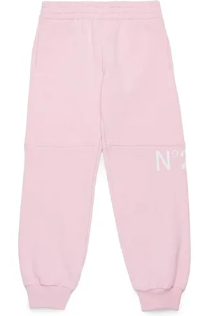 Nº21 Elasticated-waist track pants