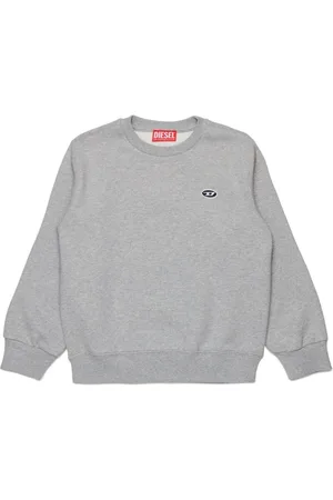 Diesel Logo-embroidered cotton sweatshirt