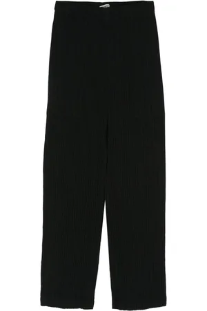 PLEATS PLEASE ISSEY MIYAKE Pleated cropped trousers