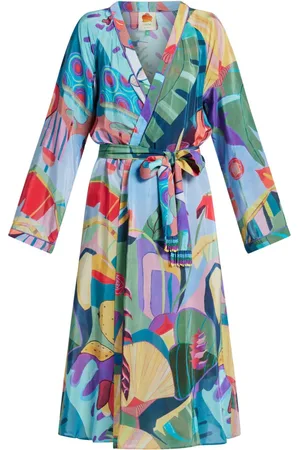 Farm Rio Abstract-pattern print jacket