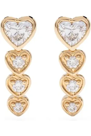 Shay 18kt yellow diamond earrings