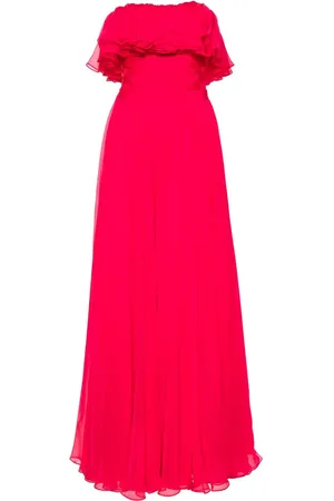 GEMY MAALOUF Strapless ruffled gown