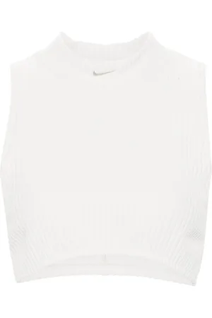 Nike Mock-neck ribbed crop top