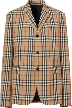Burberry Vintage Check tailored blazer