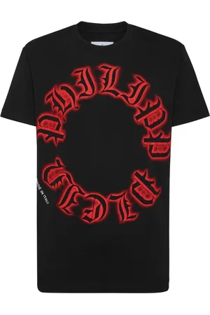Philipp Plein Gothic Plein cotton T-shirt