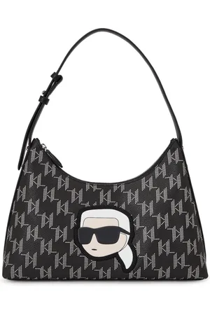 Karl Lagerfeld Ikon Monogram shoulder bag