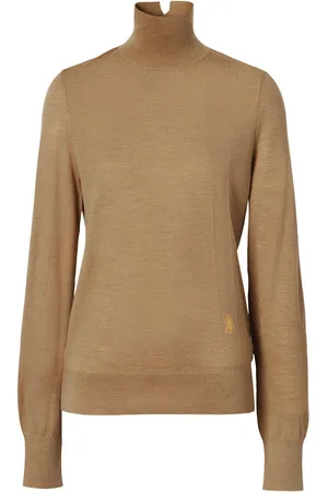 Burberry Embroidered-monogram jumper