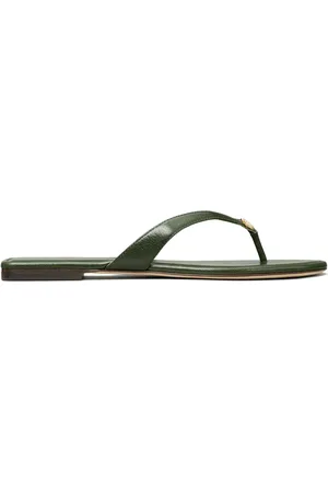 Tory Burch Classic leather flip flops