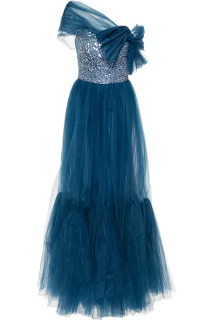 GEMY MAALOUF Off-shoulder tulle dress