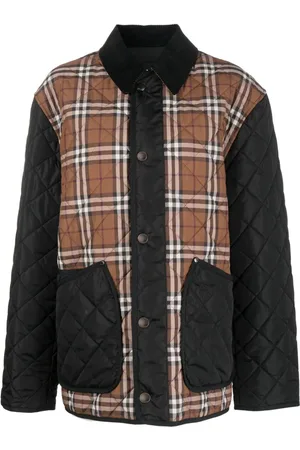 Burberry Vintage-check print shirt jacket