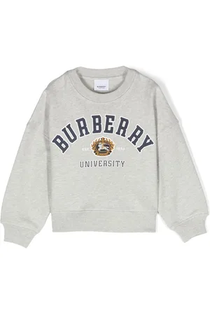 Burberry Logo-embossed cotton sweatshirt