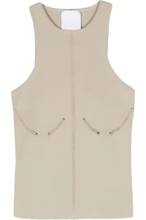 Paris Georgia Mia ribbed tank top